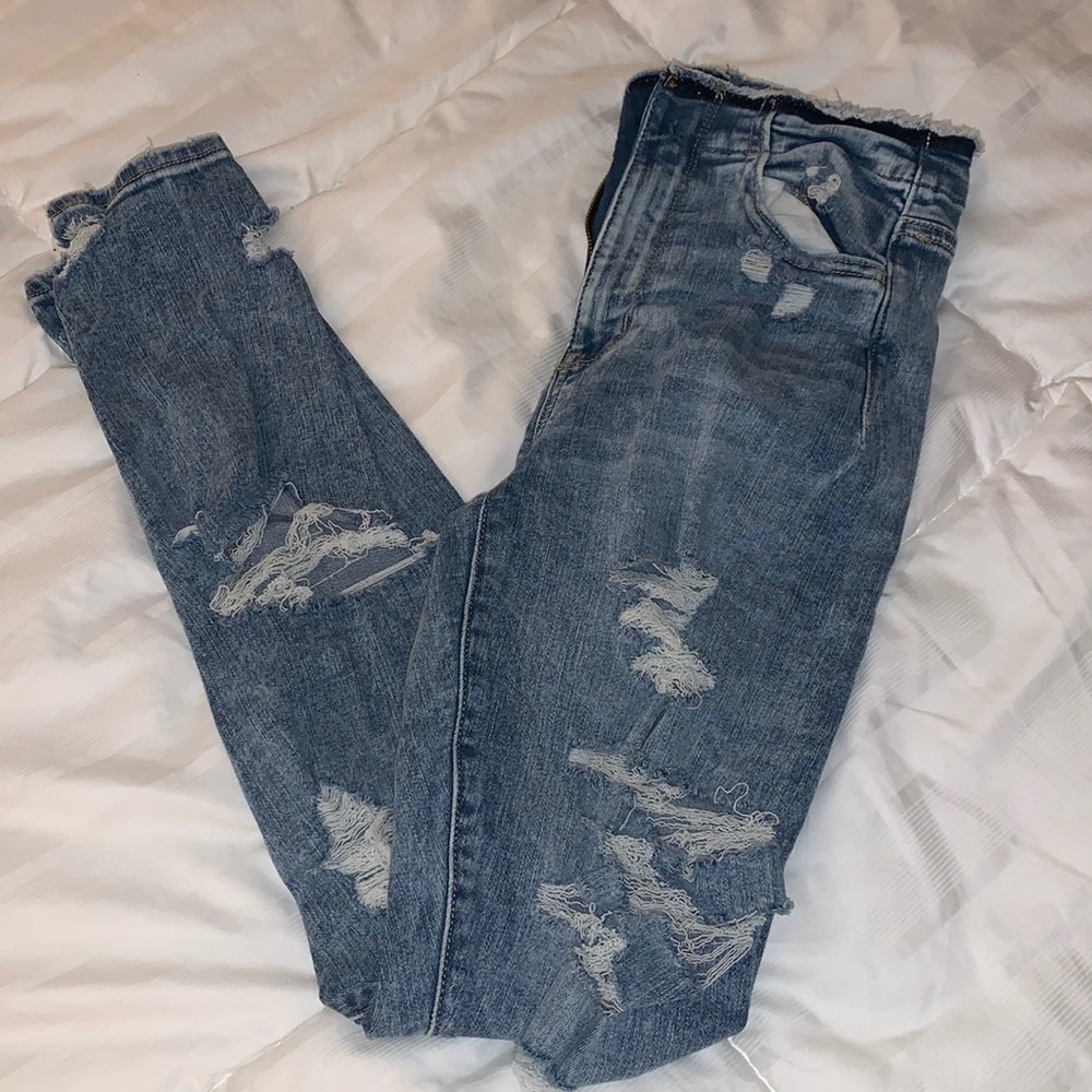 American Eagle Super High Rise Jeggings